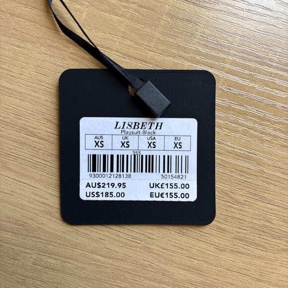 NWT Honey Birdette Lisbeth Black Dragon Bodysuit Womens Size Extra Small Thong - Picture 3 of 9